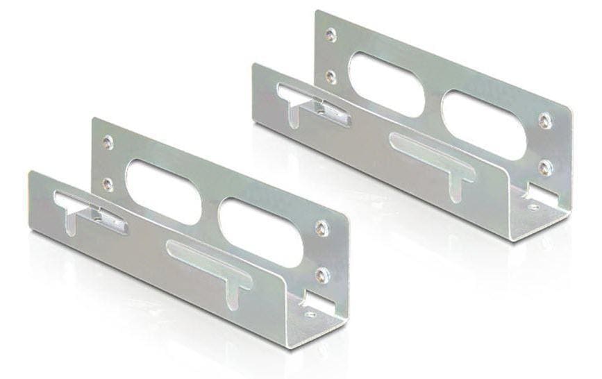 Delock Supports de montage 3.5-HDD sur châssis 5.25.