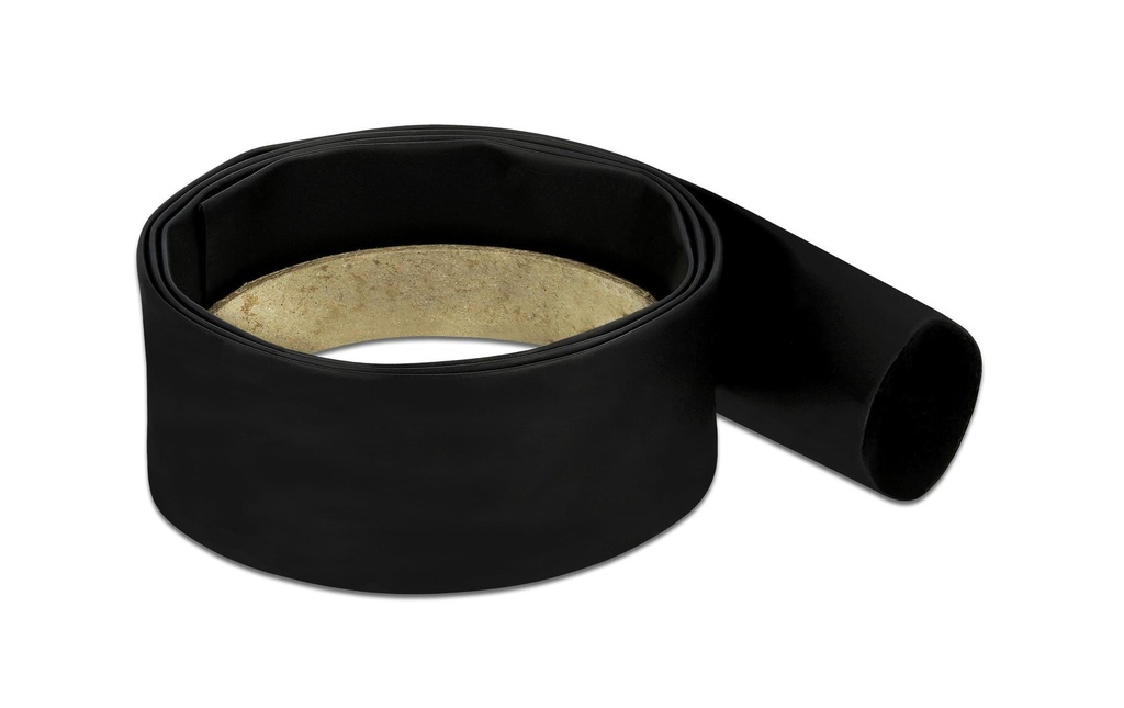 Delock Gaine thermorétractable 1 m x 25.4 mm Noir
