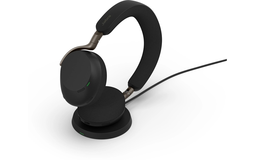 Jabra Casque avec micro Evolve3 75 UC WLC Bluetooth, USB-A, noir