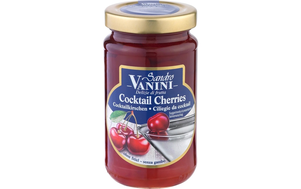 Sandro Vanini Sandro Vanini Cerises cocktail sans 230 g