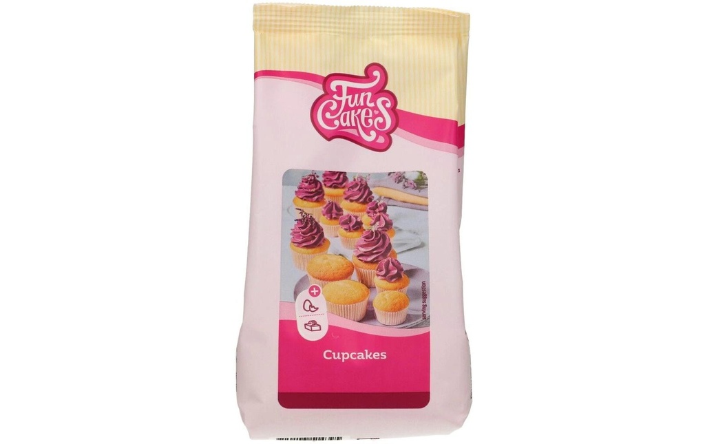 Funcakes Mélange à cuire pour cupcake 500g