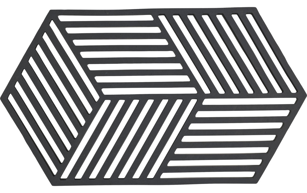 Zone Denmark Dessous de plat Hexagone Noir