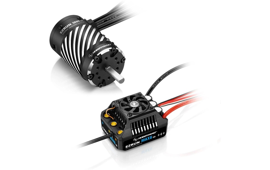 Hobbywing Kits d’entraînement sans brosse Ezrun MAX6 G2 Combo 5690SD 1250 kV
