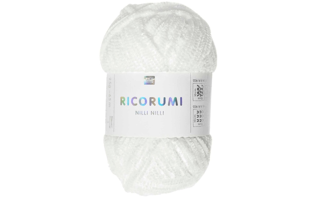 Rico Design Laine Ricorumi Nilli Nilli Blanc