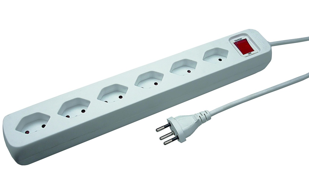 STEFFEN Bloc multiprises 6x T13