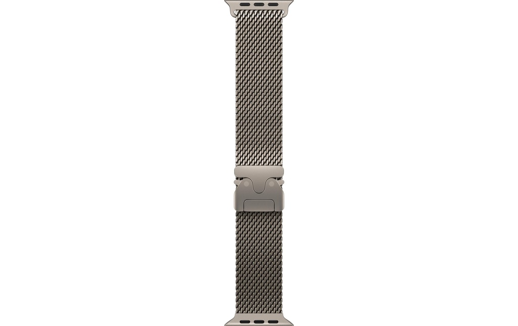 Apple Titanium Milanese Loop 49 mm Natural Medium