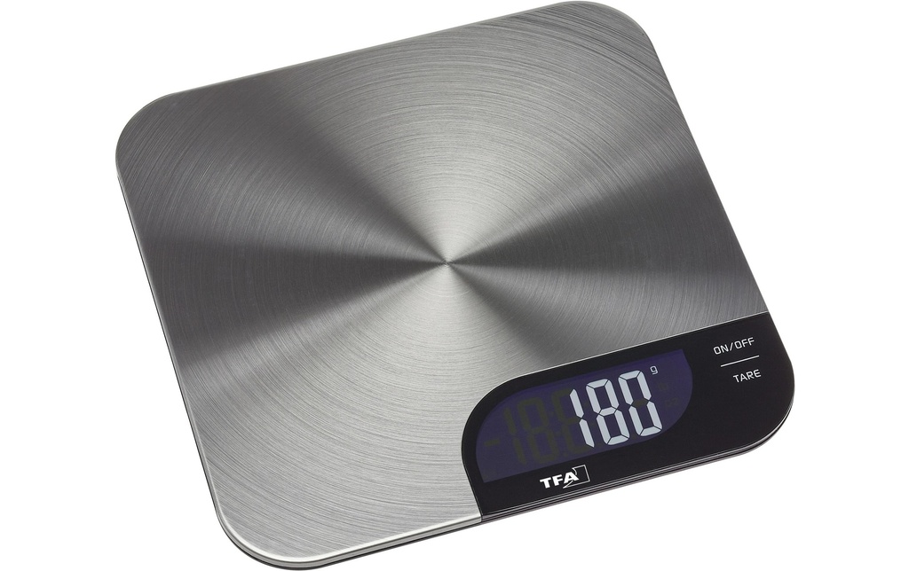 TFA Dostmann Balance de cuisine Gâteau au fromage Argent