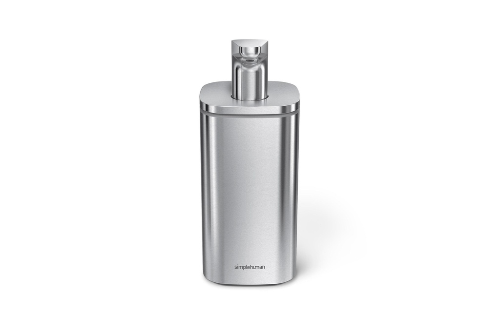 Simplehuman Distributeur de savon 295 ml, Argenté