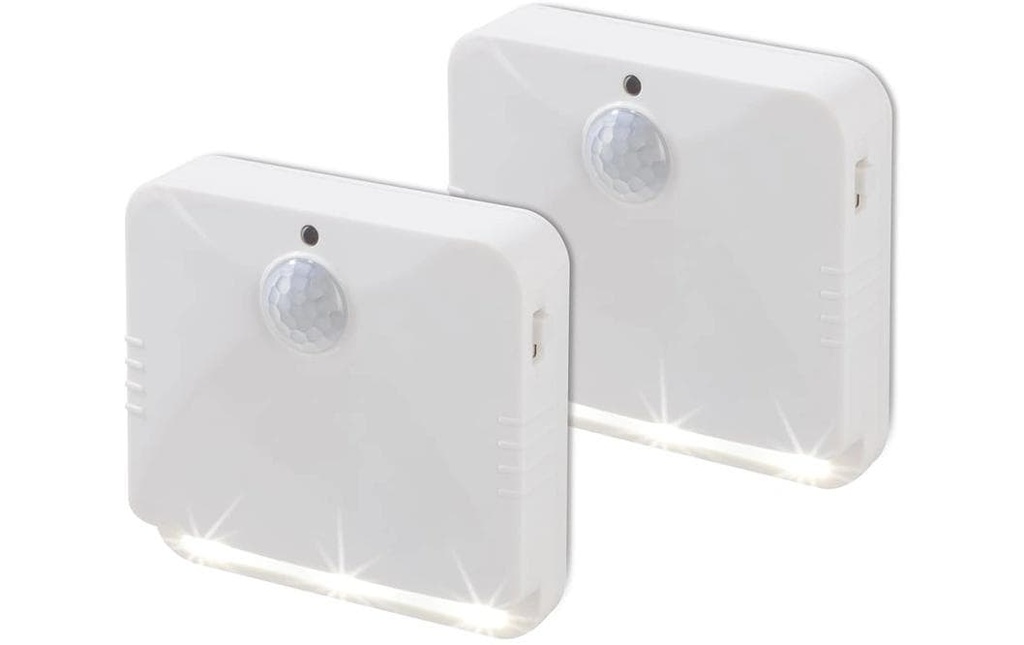 EASYmaxx Lampe à détecteur LED Lot de 2
