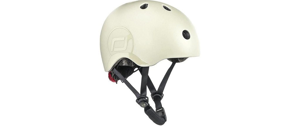 Scoot and Ride Casque pour enfants Blanc, S-M