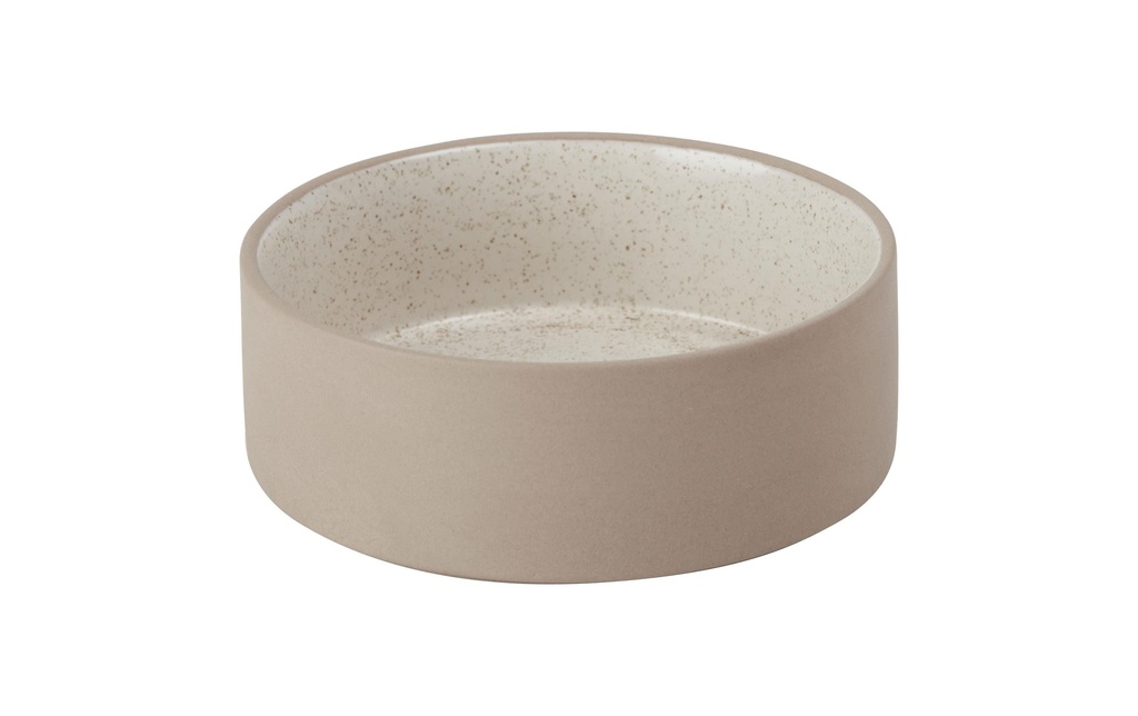 OYOY Écuelle en céramique Sia S, Ø 13 x H 4.5 cm, Offwhite