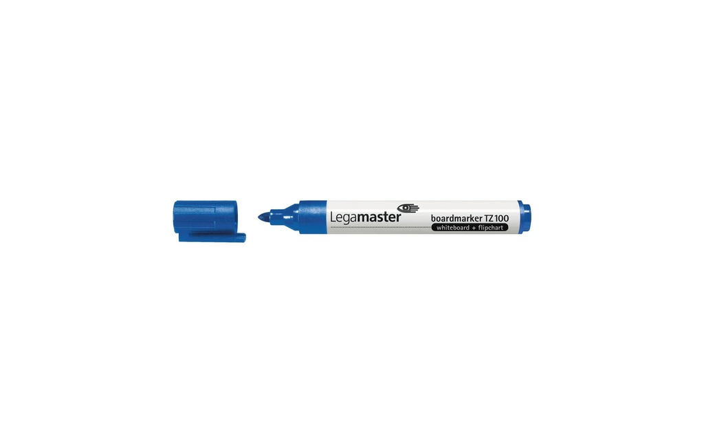 Legamaster Marqueur pour tableau blanc TZ100, Bleu, 10 pièces