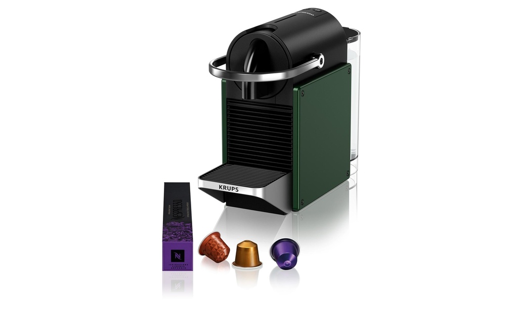 Krups Machine à café Nespresso Pixie XN3063CH Vert foncé