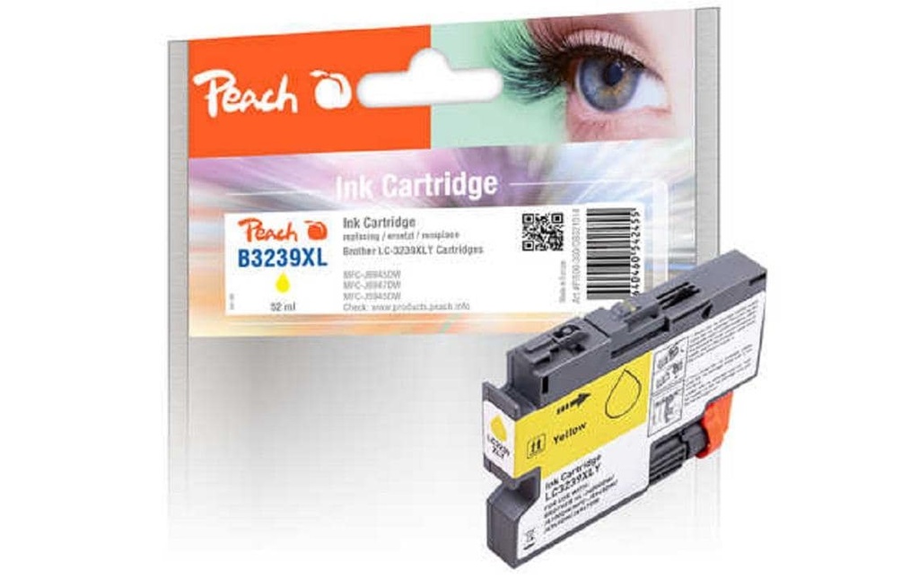 Peach Encre Brother LC-3239XL Yellow