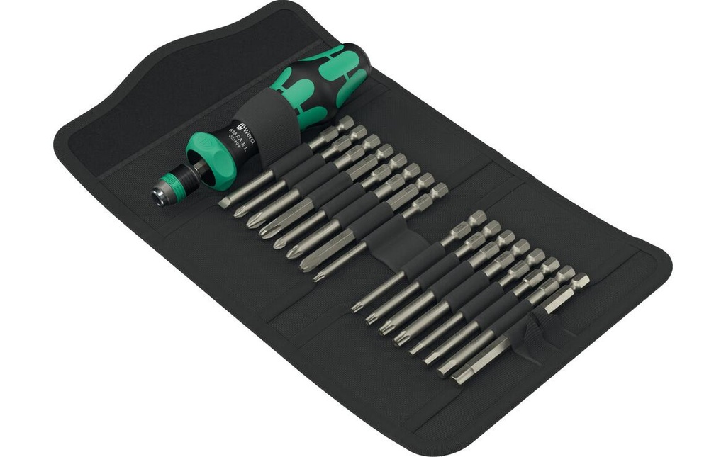 Wera Kraftform Kompakt 60 RA-R 1, 17 pièces