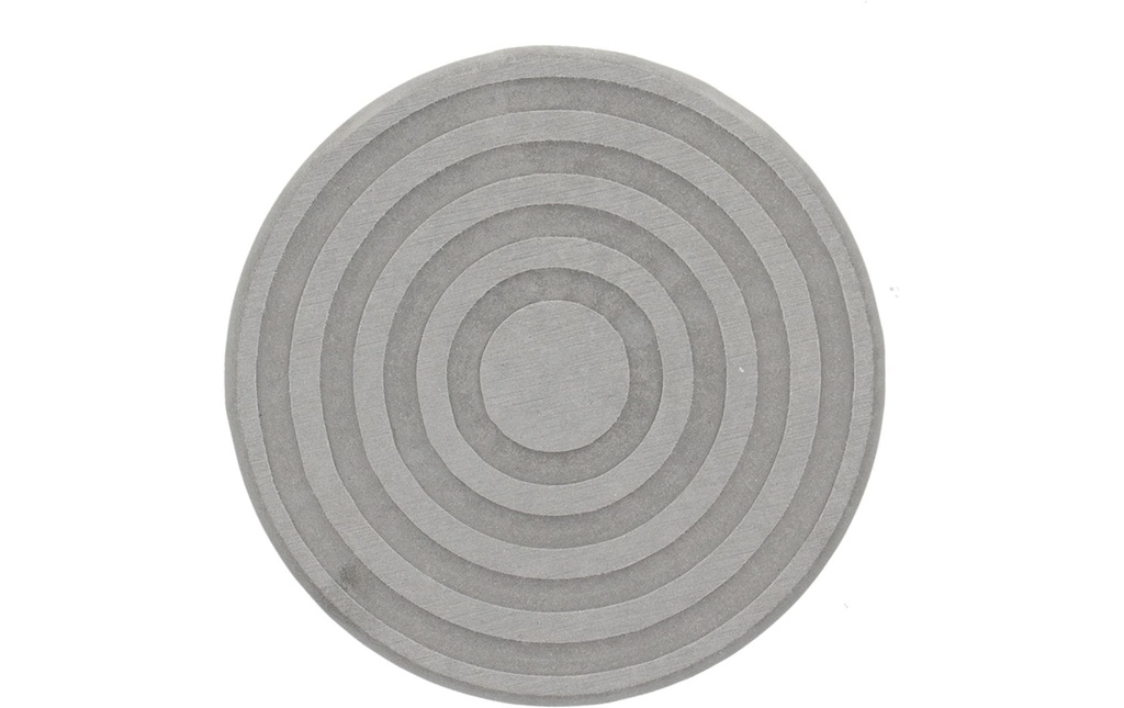 Esschert Design Dessous de verre Diatomite M Gris