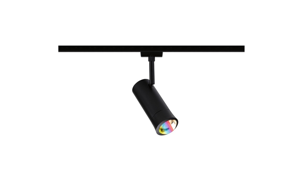 Paulmann URail Spot LED Tarie RGBW Zigbee, 4.5W, noir mat