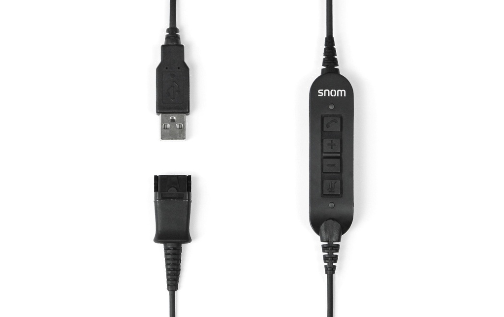 snom Câble adaptateur ACUSB USB-A - QD 1.7 m