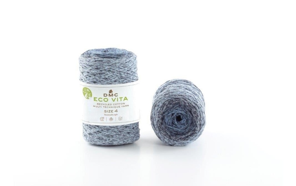 DMC Laine Nova Vita Cordon Macrame 2 mm 250 g Bleu