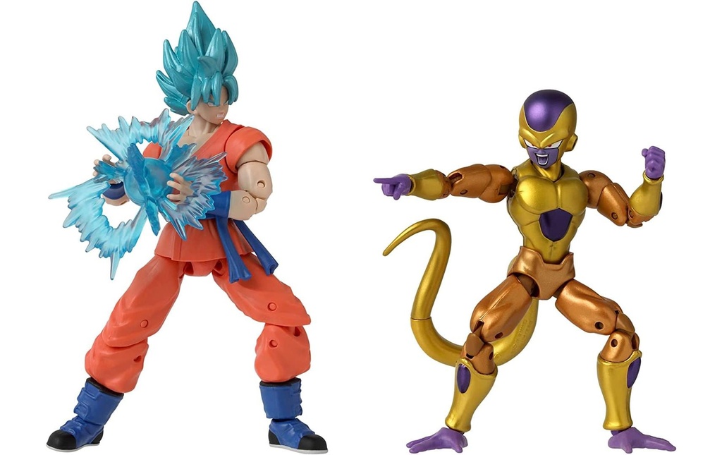 BANDAI Golden Frieza vs. Super Saiyan Blue Goku