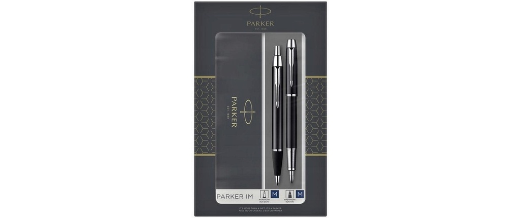 Parker Stylo plume DuoSet IM C.C. moyen (M)