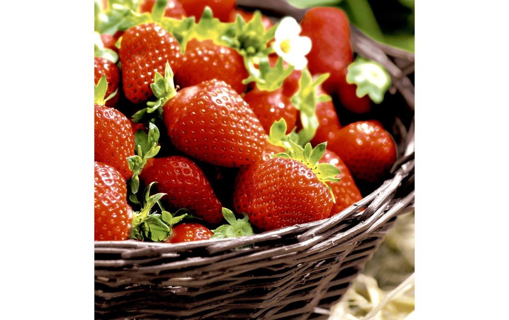 Paper + Design Serviettes en papier Strawberries 33 cm x 33 cm, 20 Pièce/s