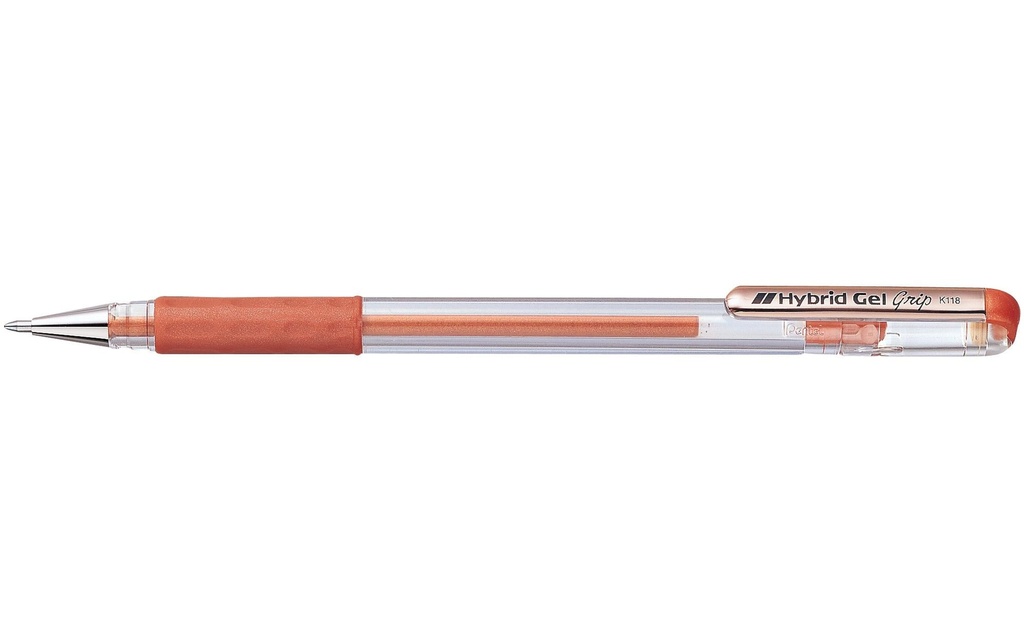 PENTEL Roller Hybrid Grip 0.8 bro.mé
