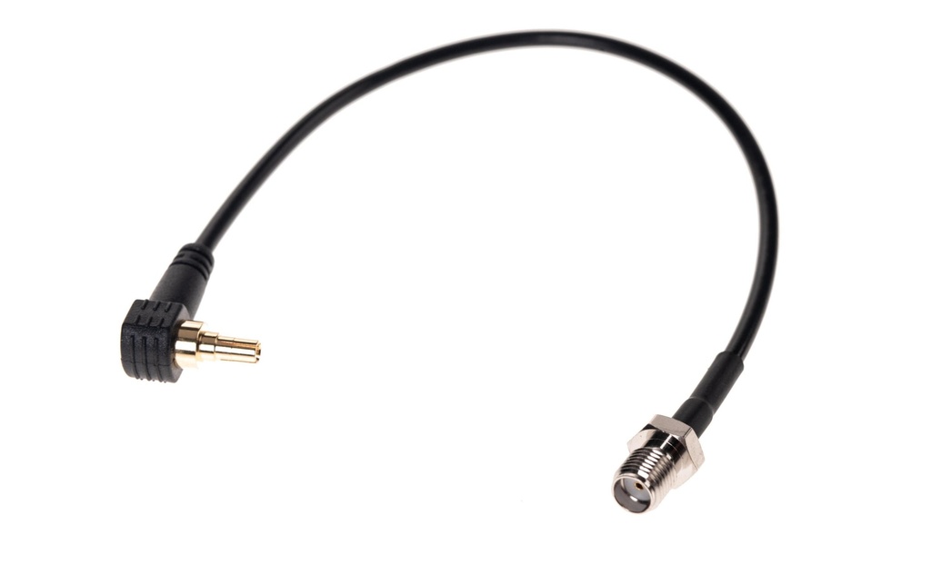 USL Adaptateur d’antenne 100 mm, SMA Douille (f) - CRC9 Douille (f)