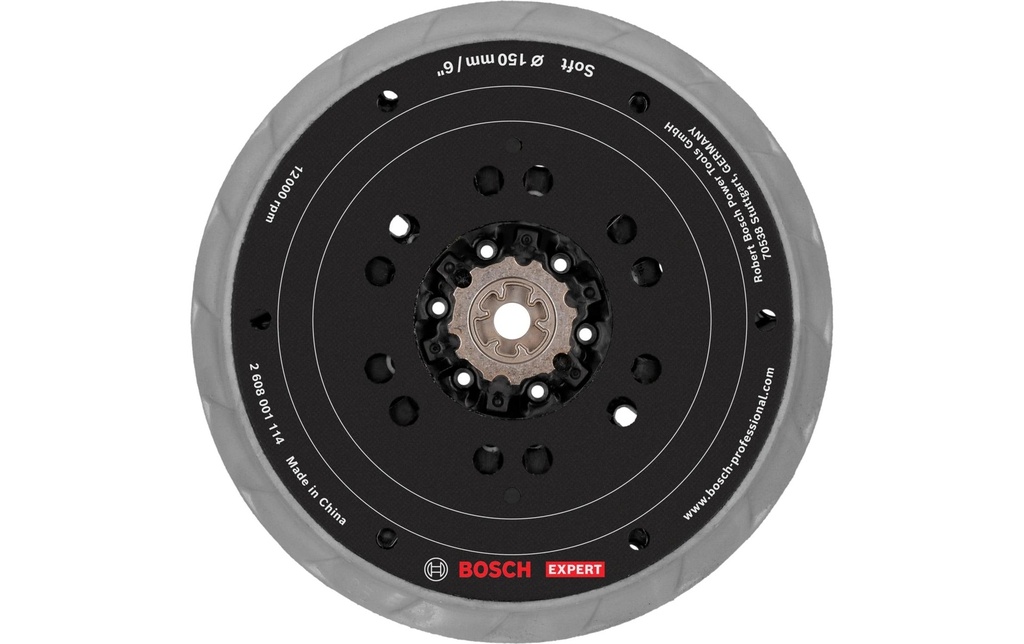 Bosch Professional Plateau de ponçage EXPERT Multihole souple, 150 mm