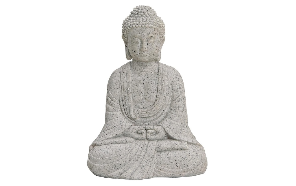 G. Wurm Figure décorative Bouddha en polyrésine, 13 cm