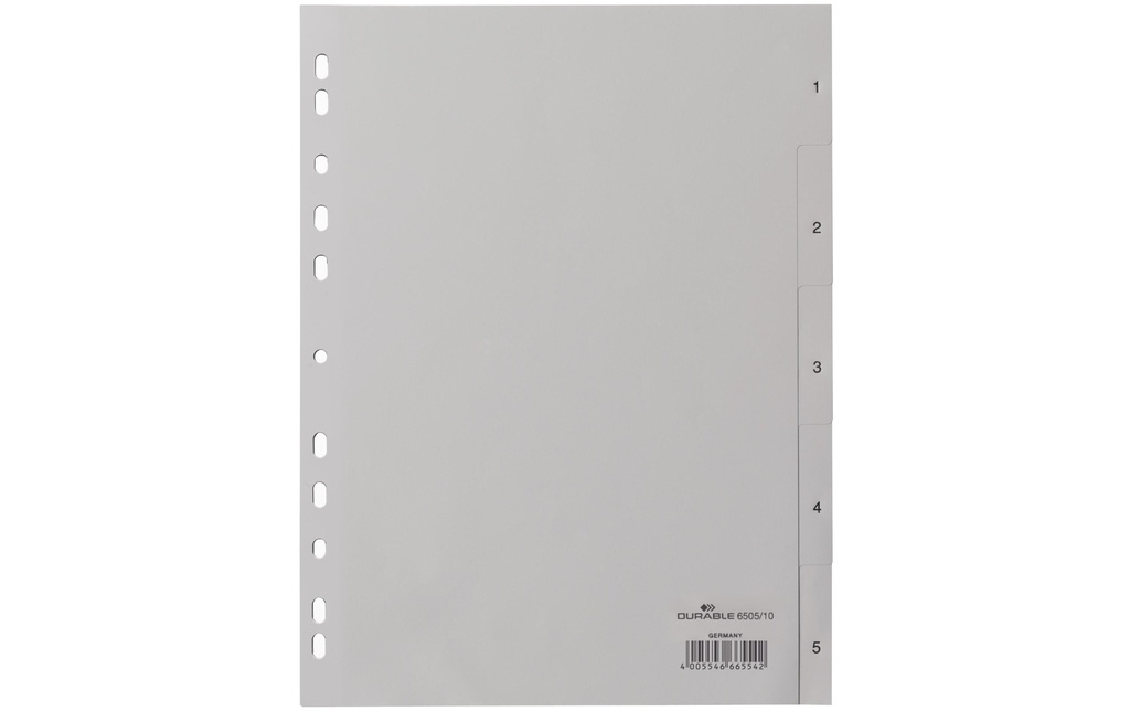 DURABLE Registre A4, 1-5