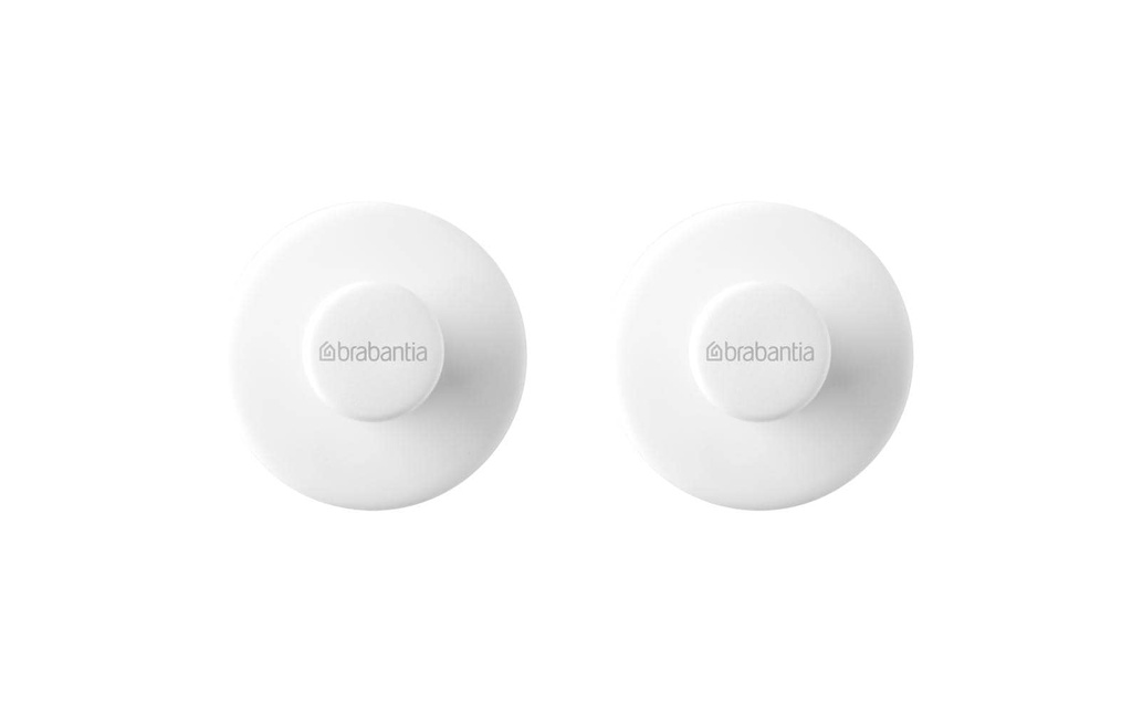Brabantia Porte-serviette ReNew 2 pièces, Blanc
