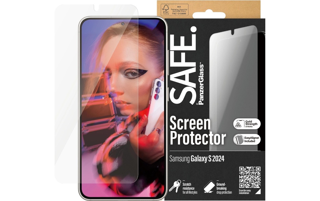 SAFE. Protection d’écran Ultra Wide Fit Galaxy S24
