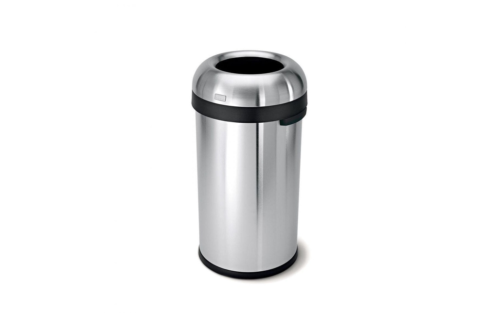Simplehuman Poubelle CW1407 60 litres, argent