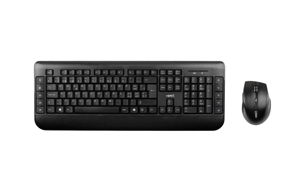 onit Ensemble clavier-souris Mise en page CH sans fil