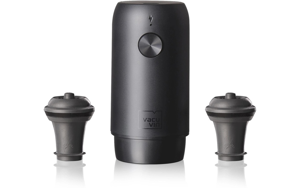 Vacuvin Pompe à vin Pompe à vide électrique Noir