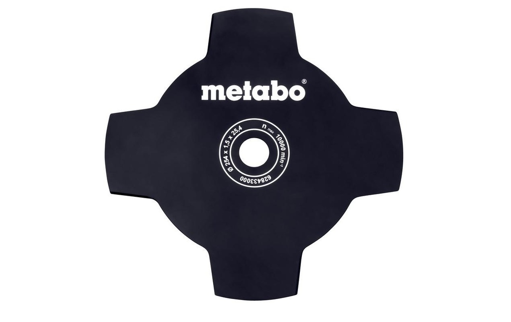 Metabo Couteau à herbe 4 lames