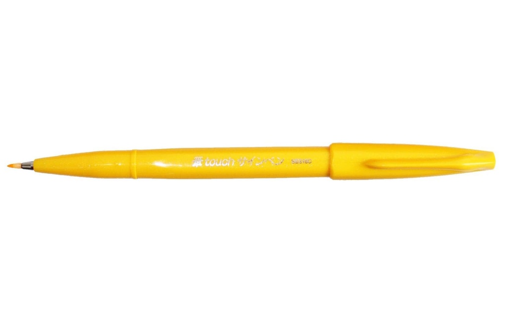 PENTEL Feutre Brush Sign Pen jaune