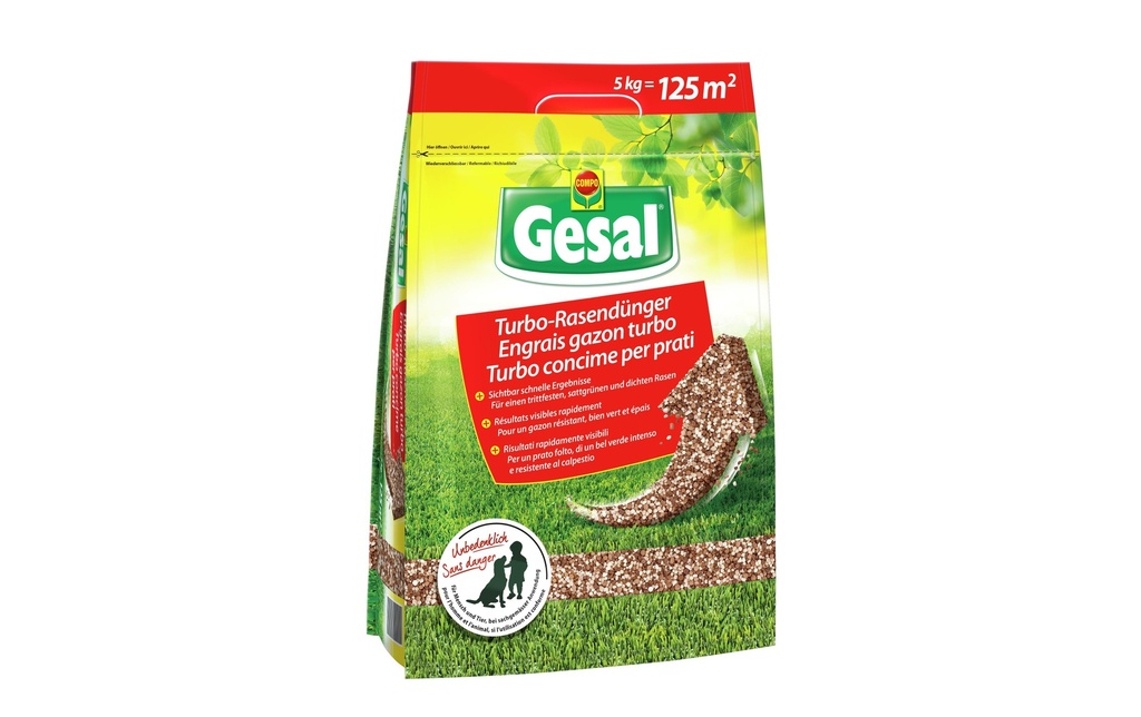 Gesal Engrais gazon turbo 5 kg