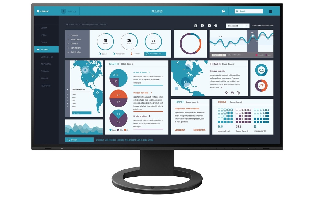 EIZO Moniteur EV2795 Swiss Edition Noir
