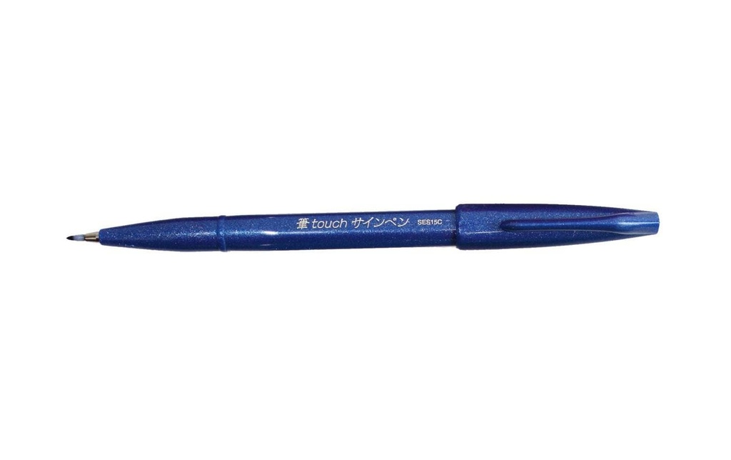 PENTEL Feutre Brush Sign Pen bleu