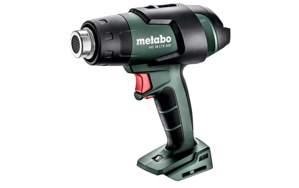 Metabo Ventilateur à air chaud à piles HG 18 LTX 500 Solo dans Metabox