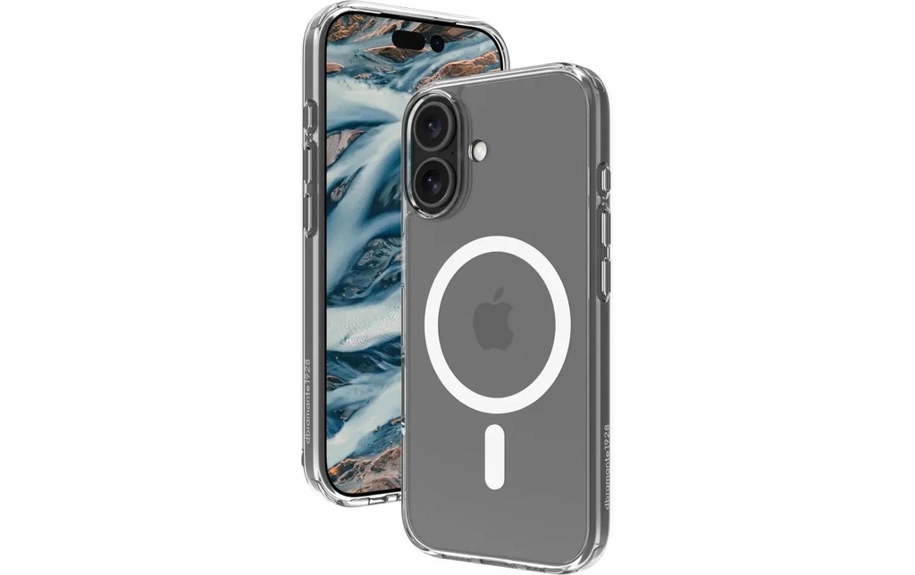 dbramante1928 Coque arrière Iceland Pro MS iPhone 17 Blanc