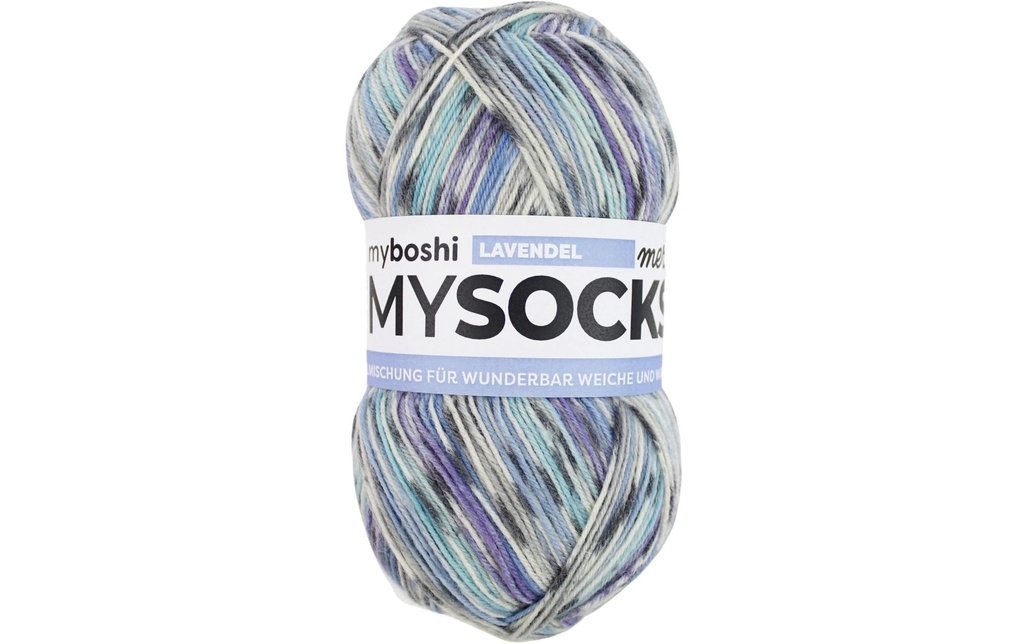 myBoshi Laine Mysocks Mérinos Lavande