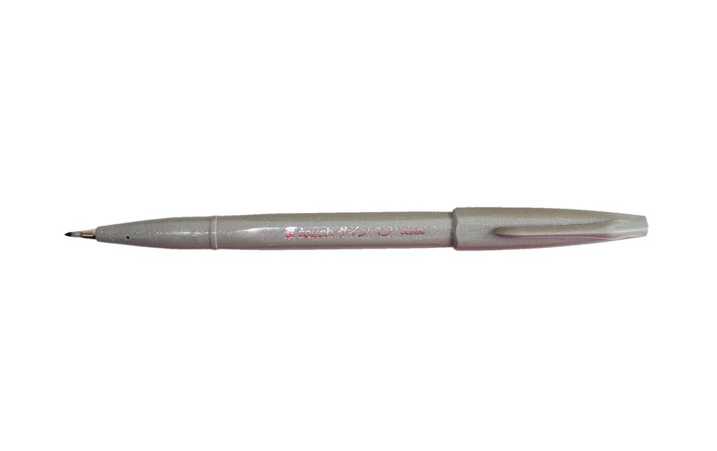 PENTEL Feutre Brush Sign Pen gris