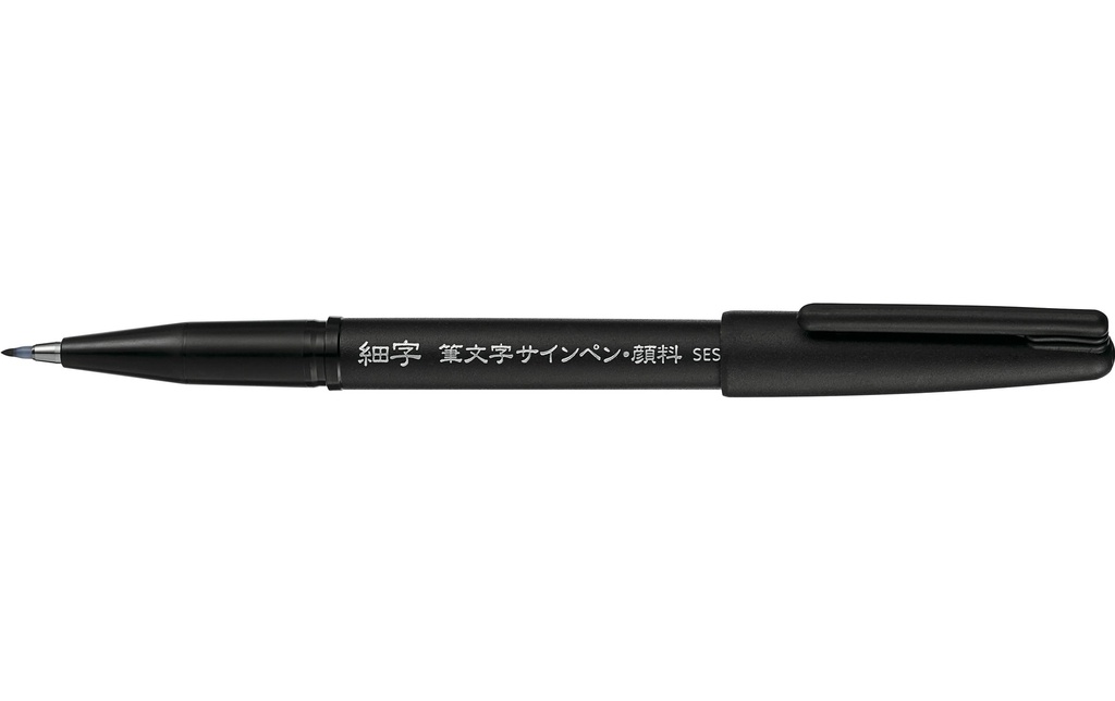 PENTEL Feutre Brush Sign Pen pig.noir