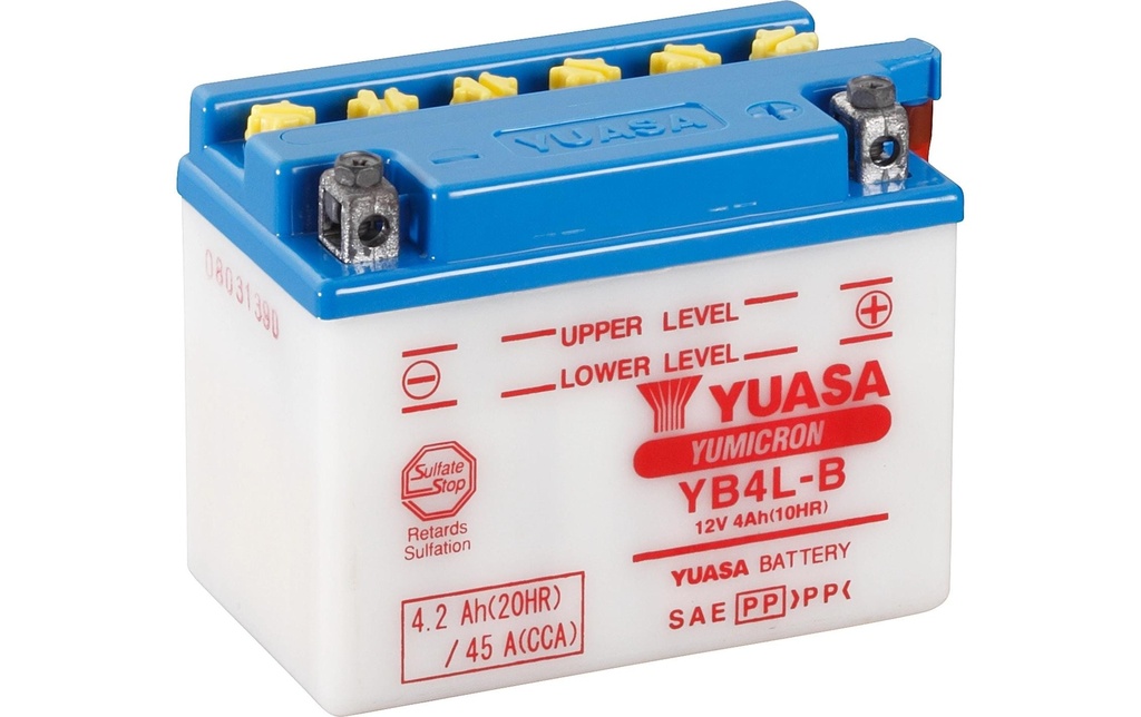 YUASA Batterie de moto Yumicron 12V/4.2Ah/45A