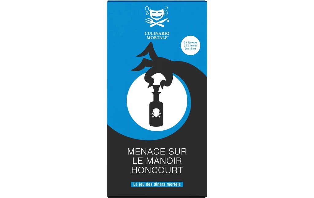Culinario Mortale Party game Menace sur le manoir Honcourt