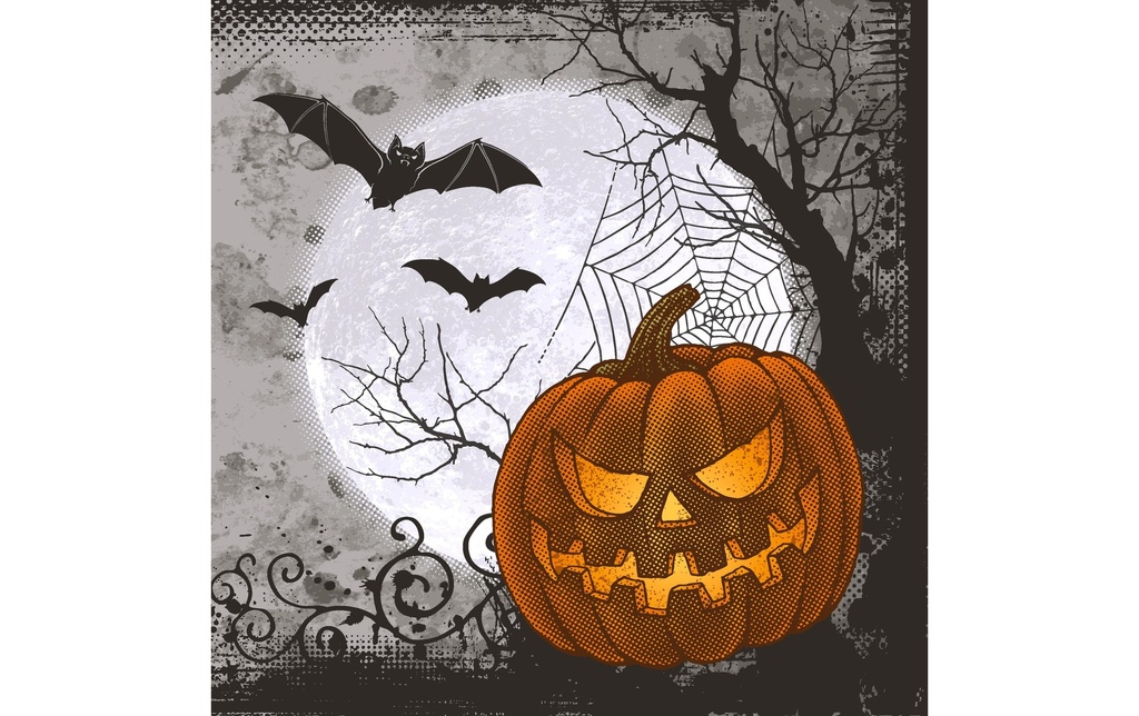 Paper + Design Serviettes en papier Halloween Time 33 cm x 33 cm, 20 Pièce/s