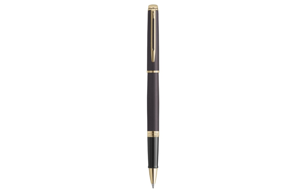 WATERMAN Roller Hemisphere Understated Edition, F, noir lave